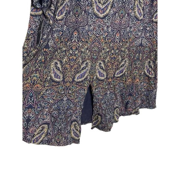 NWT Lucky Brand Plus Boho Paisley Cotton Modal Blend Top Size 2X - Picture 5 of 6